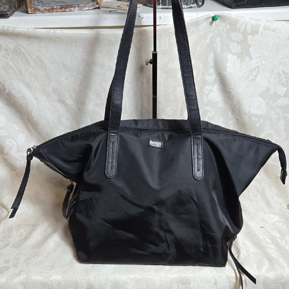 Botkier Black Women’s Tote Bag - Classic Nylon Shoulder Bag